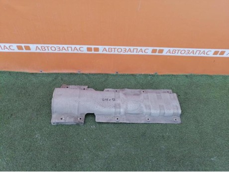 Almera G15 тепловой экран глушителя большой