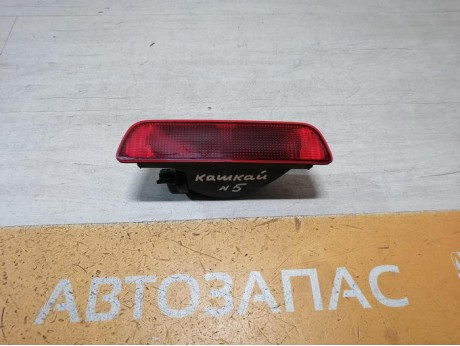 Qashqai №5 противотуманка заднего бампера