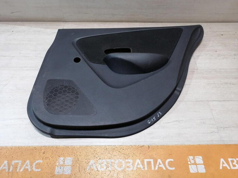Almera G15 обшивка двери задняя правая мех деф