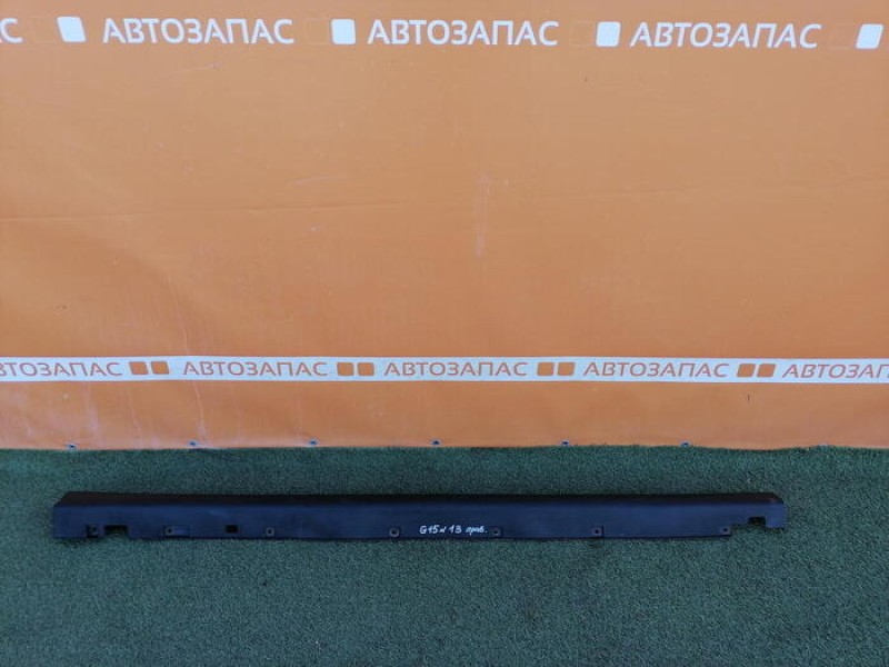Almera G15 накладка порога наружная правая