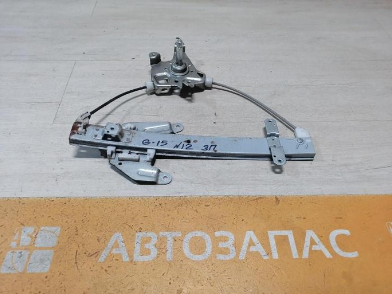 Almera G15 стеклоподъемник задний правый мех.