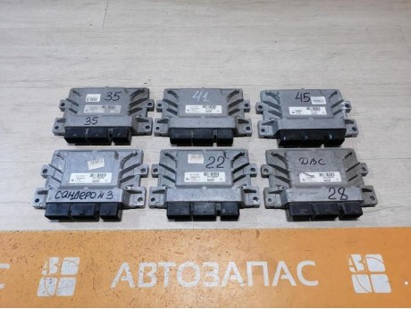 Sandero №3 блок управления двигателем ЭБУ ДВС мозги 16 кл акпп