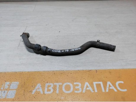 Sandero 2 патрубок печки 8 кл с клапаном