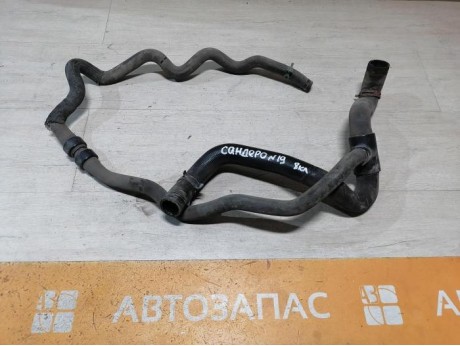 Sandero 2 патрубок охлаждения двигателя нижний тройник 8 кл