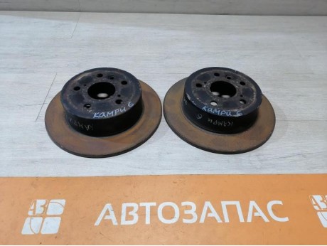 Camry v40 №6 диск тормозной задний к-кт