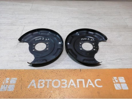 Rio 3 №1 кожух пыльник заднего тормозного диска левый правый к-кт