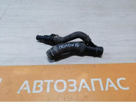 Polo №6 корпус термостата термостат коробки акпп патрубок