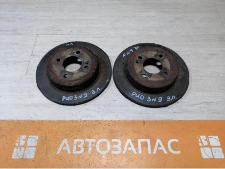 Rio 3 №9 диск тормозной задний к-кт