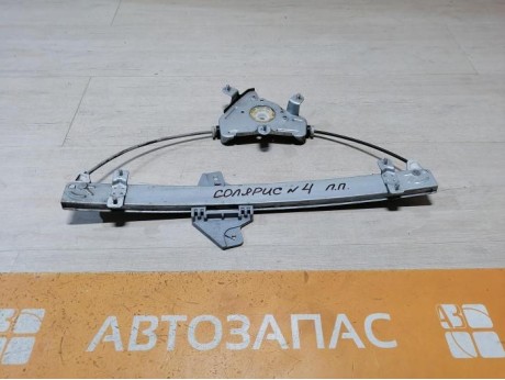 Solaris №4 стеклоподъемник передний правый