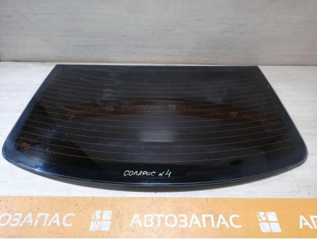 Solaris №4 стекло заднее
