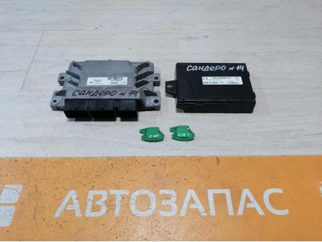 Sandero №14 блок управления двигателем комфорта чип