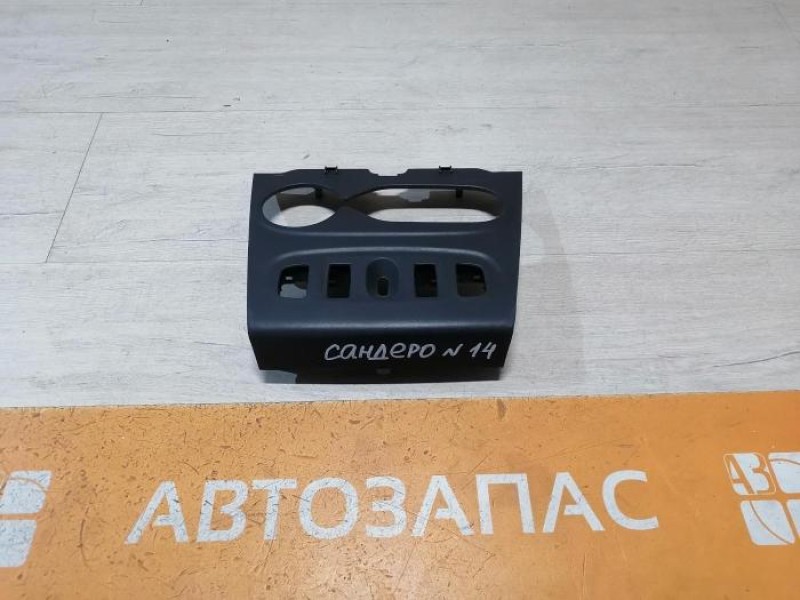 Sandero №14 накладка торпедо под блок кнопок климата