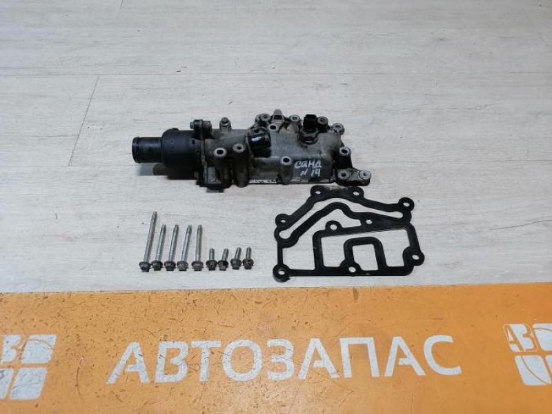 Sandero №14 корпус термостата 16кл