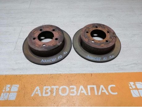 Lancer 10 №1 диск тормозной задний к-кт