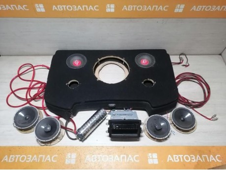 Sandero №14 комплект акустики магнитола динамики конденсатор полка деф