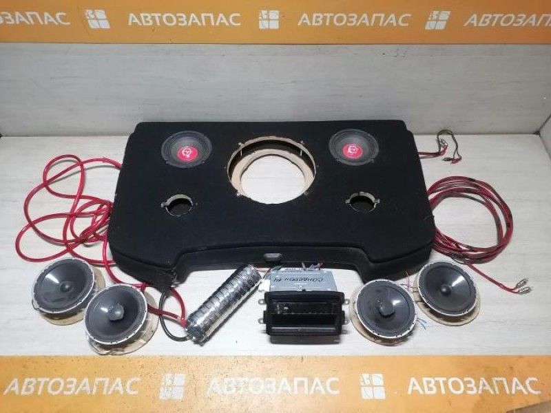 Sandero №14 комплект акустики магнитола динамики конденсатор полка деф