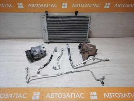 Niva №6  комплект установки кондиционера компрессор трубки радиатор кронштейн деф