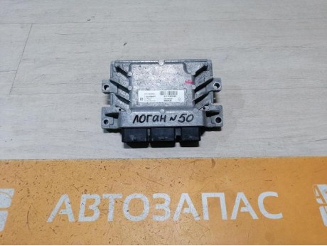 Logan №50 блок управления двигателем эбу двс мозги 8 кл