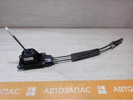 Logan №50 кулиса мкпп тросиковая в сборе рест