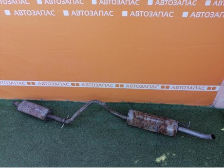 Rapid №2 глушитель основной резонатор задняя часть деф