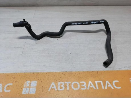 Sandero №15 патрубок печки верхний с клапаном 16кл