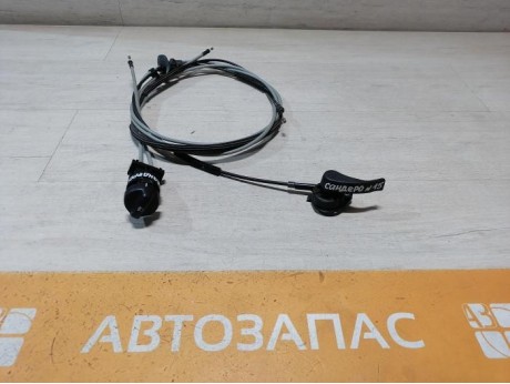 Sandero №15 трос капота корректора фар до рест