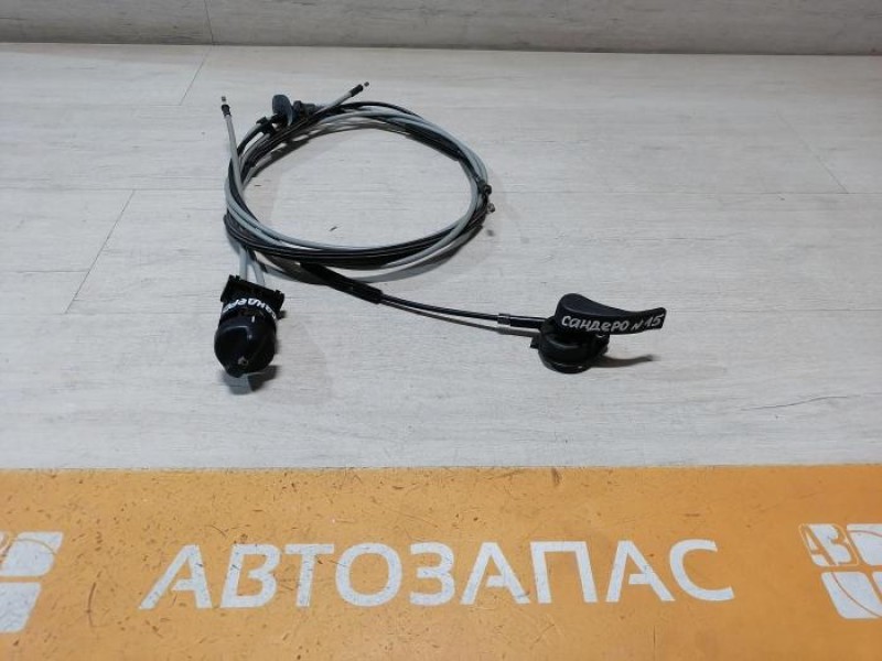 Sandero №15 трос капота корректора фар до рест