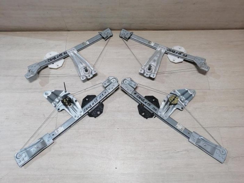 Sandero №15 стеклоподъемник задний левый мех