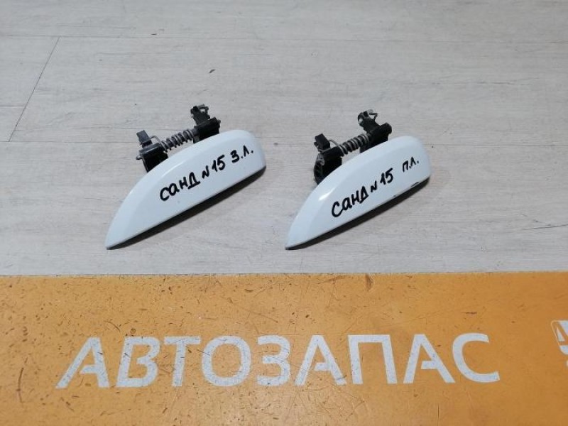 Sandero №15 ручка двери наружная левая