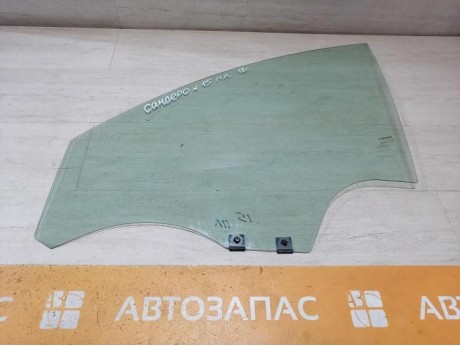 Sandero №15 стекло переднее левое 18
