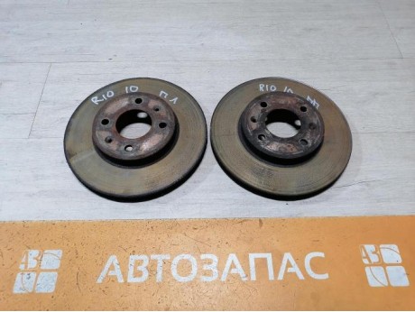 Rio 3 №10 диск тормозной передний к-кт