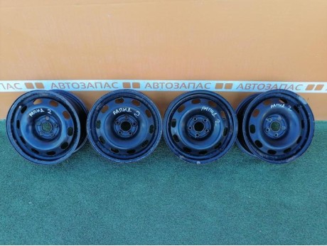 Rapid №2 диск колесный штампованный R15 к-кт