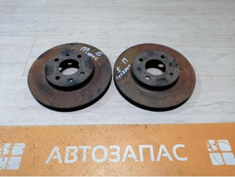 Solaris №5 диск тормозной передний к-кт