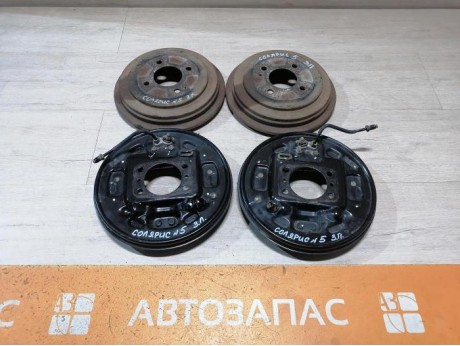 Solaris №5 барабан тормозной задний левый правый к-кт