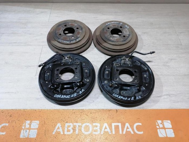 Solaris №5 барабан тормозной задний левый правый к-кт