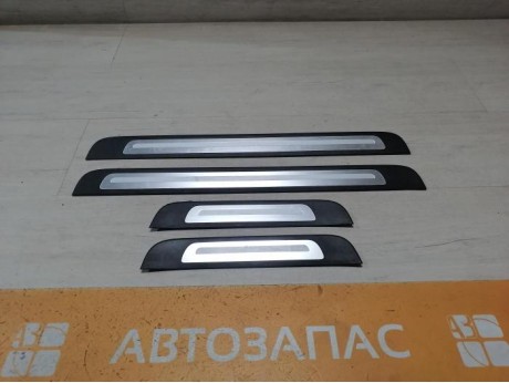 Audi A6 C7 накладка порога декоративная к-кт