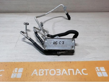 Audi A6 C7 радиатор охлаждения коробки акпп теплообменник