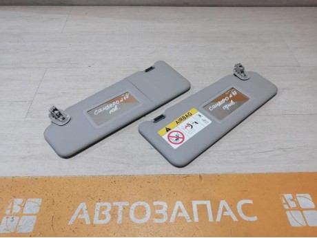 Sandero №17 козырек солнцезащитный левый правый с зеркалами к-кт