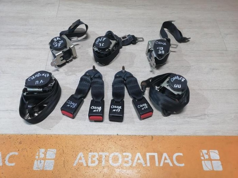 Sandero №17 ремень безопасности задний