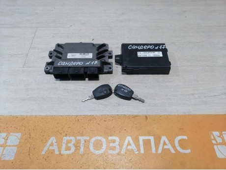 Sandero №17 блок управления двигателем эбу мозги блок комфорта чипы