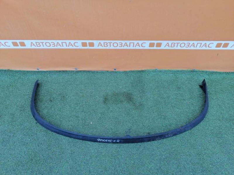 Fluence №4 губа юбка переднего бампера