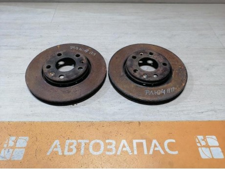 Fluence №4 диск тормозной передний к-кт