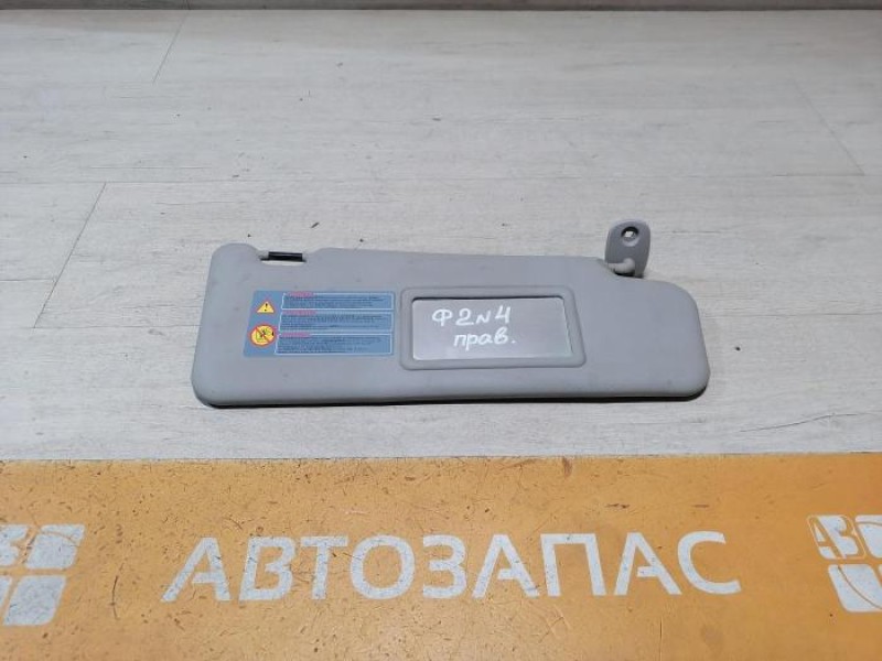 Logan ф2 №4 козырек солнцезащитный правый с зеркалом