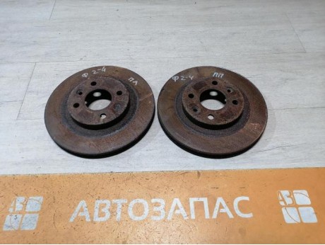 Logan ф2 №4 диск тормозной к-кт 16кл