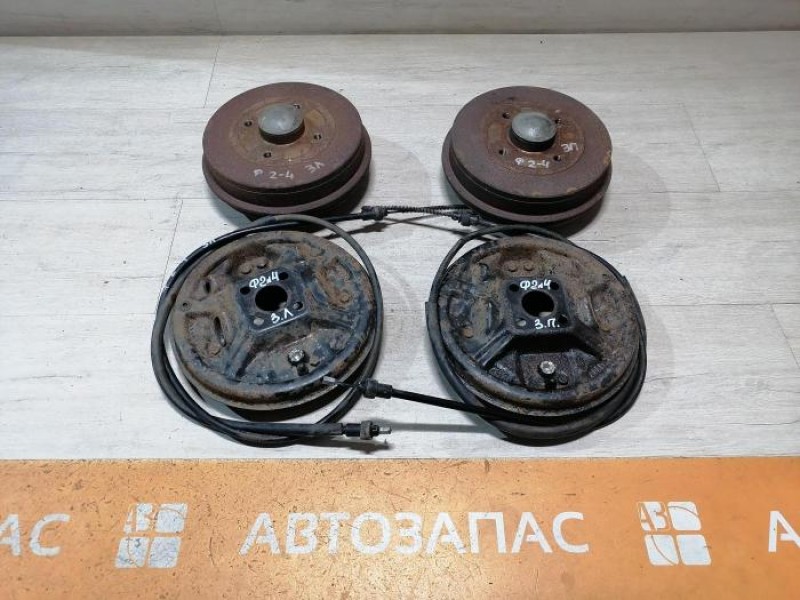 Logan ф2 №4 барабаны задние к-кт