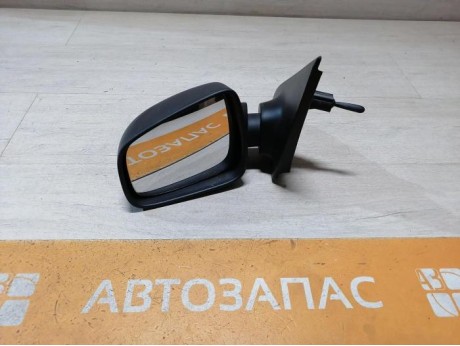 Logan №51 зеркало левое мех черное