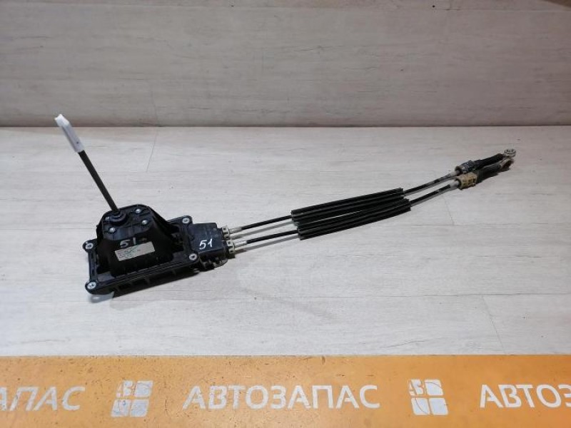 Logan №51 кулиса мкпп тросиковая в сборе рест