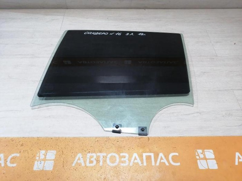 Sandero №16 стекло заднее левое 19