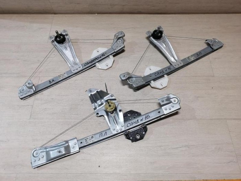 Sandero №16 стеклоподъемник задний правый мех