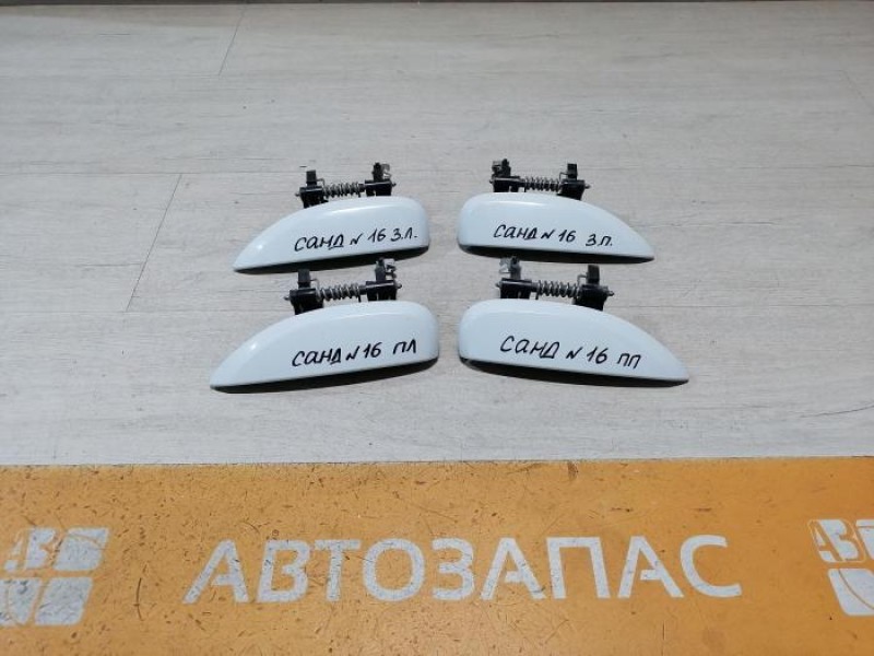 Sandero №16 ручка двери наружная левая